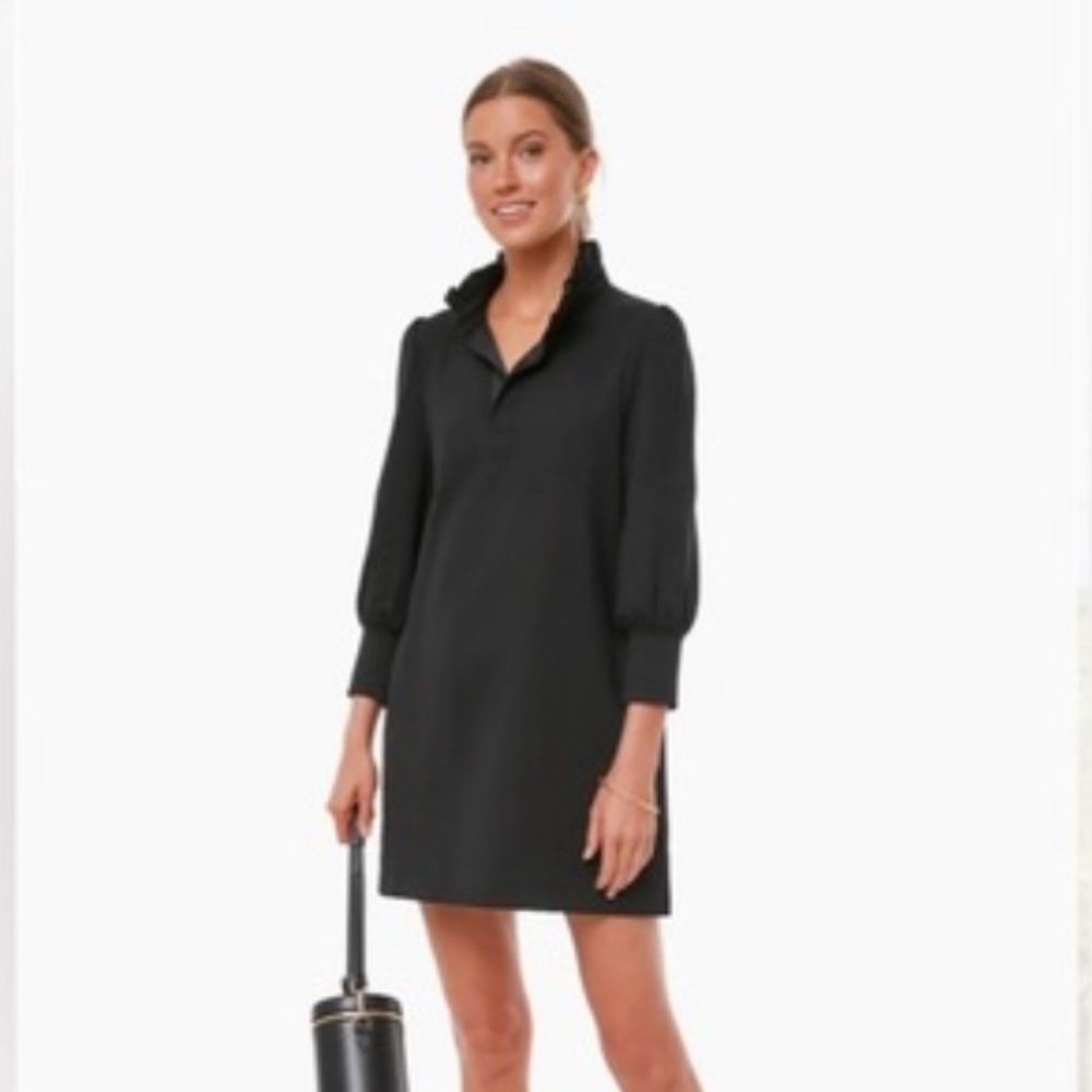 Tuckernuck Pomander Place Black Charlotte Terry Dress - small